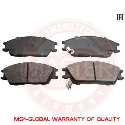 Тормозные колодки MASTER-SPORT 13046058722N-SET-MS