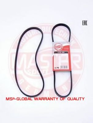 Поликлиновой ремень MASTER-SPORT 4PK836-PCS-MS