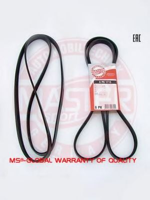 Поликлиновой ремень MASTER-SPORT 6PK1715-PCS-MS