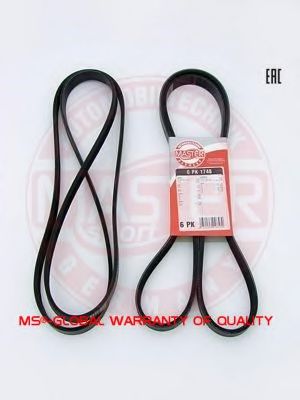 Поликлиновой ремень MASTER-SPORT 6PK1748-PCS-MS