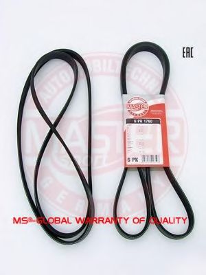 Поликлиновой ремень MASTER-SPORT 6PK1760-PCS-MS