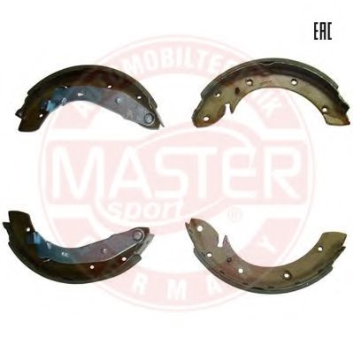 Тормозные колодки барабанные MASTER-SPORT 03013703412-SET-MS