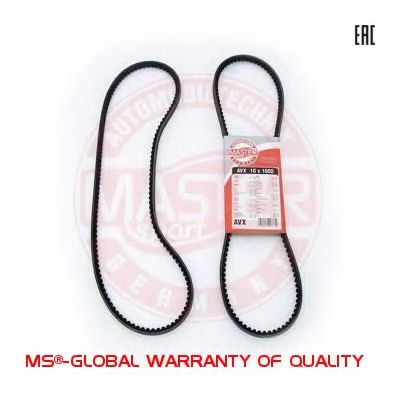 Клиновой ремень MASTER-SPORT AVX-10X1000-ST-PCS-MS