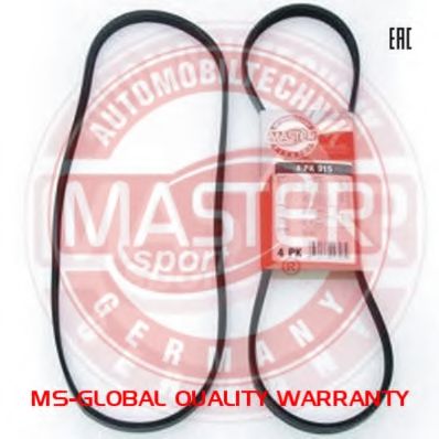 Поликлиновой ремень MASTER-SPORT 3PK915-PCS-MS