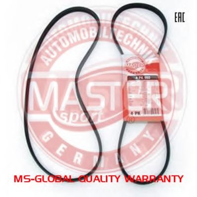 Поликлиновой ремень MASTER-SPORT 4PK1237-PCS-MS