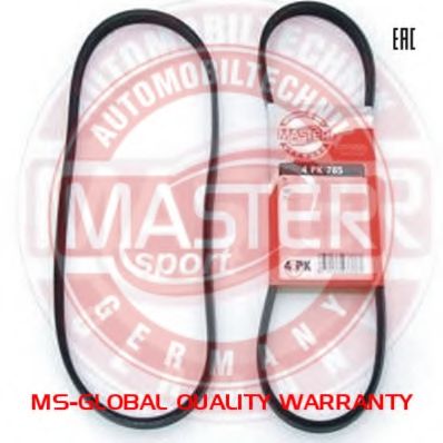 Поликлиновой ремень MASTER-SPORT 4PK755-PCS-MS