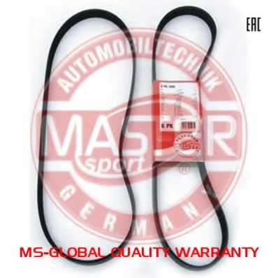 Поликлиновой ремень MASTER-SPORT 6PK1190-PCS-MS