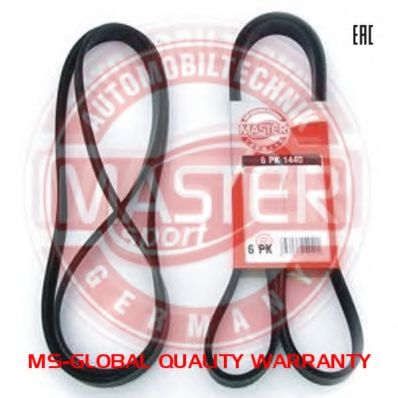Поликлиновой ремень MASTER-SPORT 6PK1413-PCS-MS