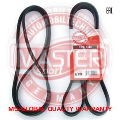 Поликлиновой ремень MASTER-SPORT 6PK1432-PCS-MS