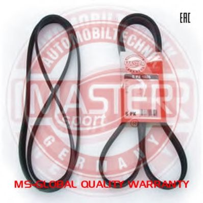Поликлиновой ремень MASTER-SPORT 6PK1555-PCS-MS