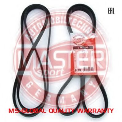 Поликлиновой ремень MASTER-SPORT 6PK1743-PCS-MS