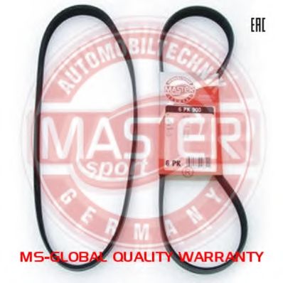 Поликлиновой ремень MASTER-SPORT 6PK950-PCS-MS