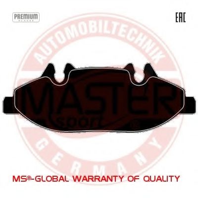 Тормозные колодки MASTER-SPORT 13046038192N-SET-MS