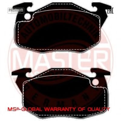 Тормозные колодки MASTER-SPORT 13046039112N-SET-MS