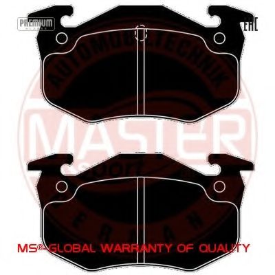 Тормозные колодки MASTER-SPORT 13046039152N-SET-MS