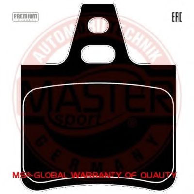 Тормозные колодки MASTER-SPORT 13046049562N-SET-MS