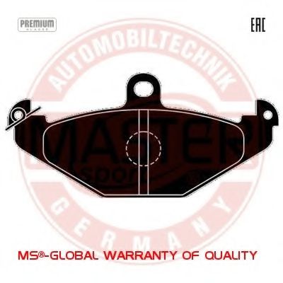 Тормозные колодки MASTER-SPORT 13046049572N-SET-MS