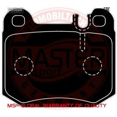 Тормозные колодки MASTER-SPORT 13046049772N-SET-MS