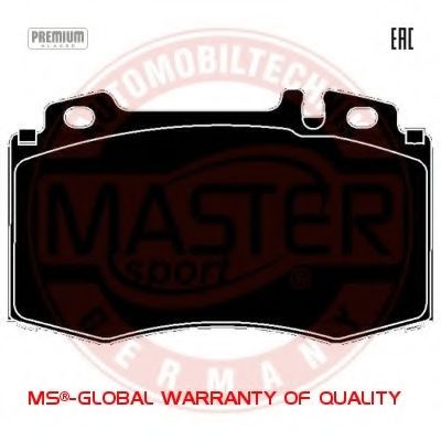 Тормозные колодки MASTER-SPORT 13046049842N-SET-MS