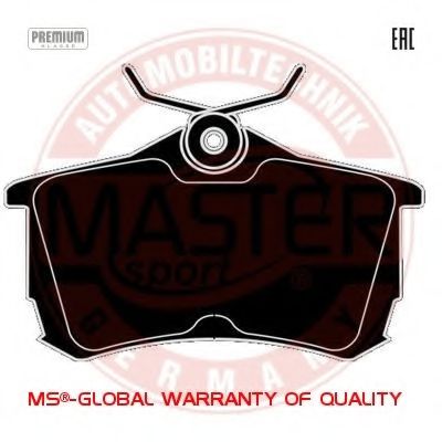Тормозные колодки MASTER-SPORT 13046058272N-SET-MS