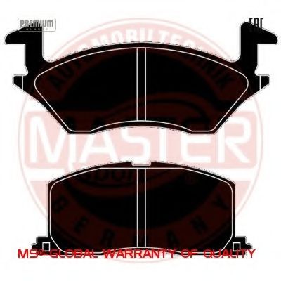 Тормозные колодки MASTER-SPORT 13046059692N-SET-MS