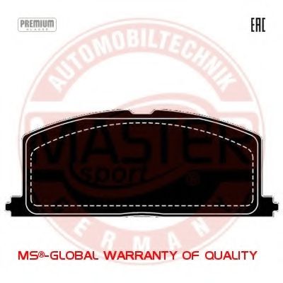 Тормозные колодки MASTER-SPORT 13046059762N-SET-MS