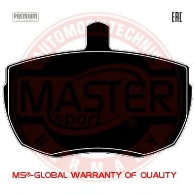 Тормозные колодки MASTER-SPORT 13046069112N-SET-MS