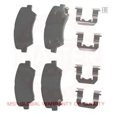 Тормозные колодки MASTER-SPORT 13046056452N-SET-MS