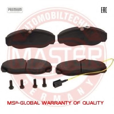 Тормозные колодки MASTER-SPORT 13046028502N-SET-MS