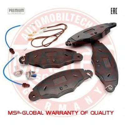 Тормозные колодки MASTER-SPORT 13046039862N-SET-MS