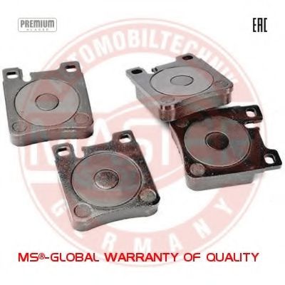 Тормозные колодки MASTER-SPORT 13-0460-4047-2N-SET-MS