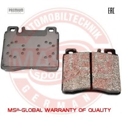 Тормозные колодки MASTER-SPORT 13-0460-9033-2N-SET-MS