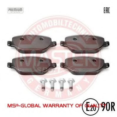 Тормозные колодки MASTER-SPORT 13046027072N-SET-MS