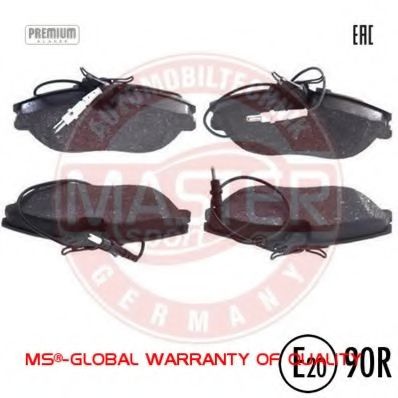 Тормозные колодки MASTER-SPORT 13046028442N-SET-MS