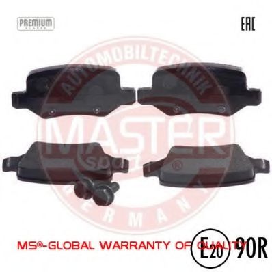 Тормозные колодки MASTER-SPORT 13046028552N-SET-MS