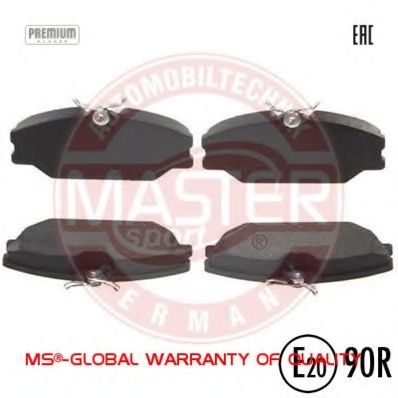 Тормозные колодки MASTER-SPORT 13046028612N-SET-MS