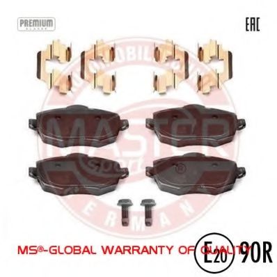 Тормозные колодки MASTER-SPORT 13046028782N-SET-MS