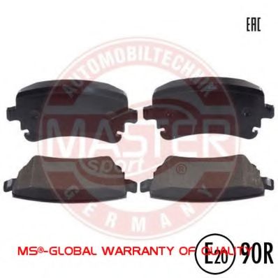 Тормозные колодки MASTER-SPORT 13046028882N-SET-MS