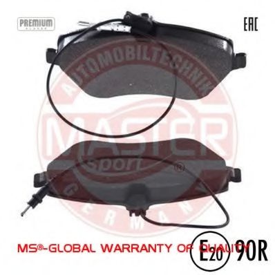 Тормозные колодки MASTER-SPORT 13046028922N-SET-MS
