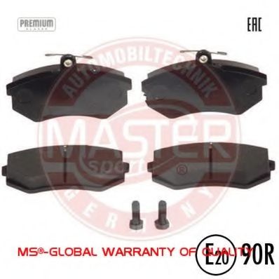 Тормозные колодки MASTER-SPORT 13046029522N-SET-MS