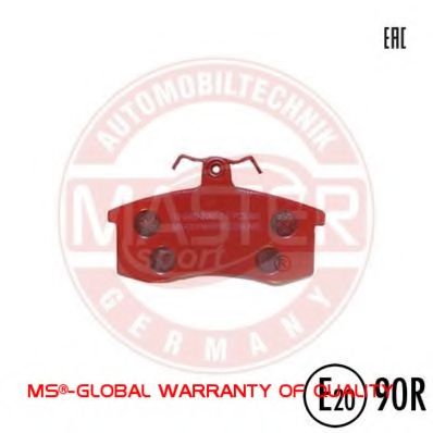 Тормозные колодки MASTER-SPORT 13046029652E-SET-MS