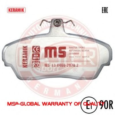 Тормозные колодки MASTER-SPORT 13046029702C-SET-MS