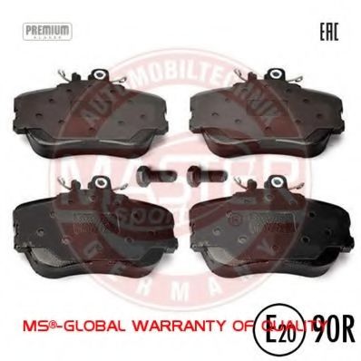 Тормозные колодки MASTER-SPORT 13046029772N-SET-MS