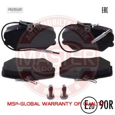 Тормозные колодки MASTER-SPORT 13046029812N-SET-MS