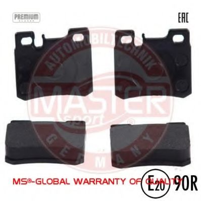 Тормозные колодки MASTER-SPORT 13046038052N-SET-MS