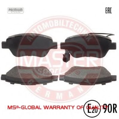 Тормозные колодки MASTER-SPORT 13046038102N-SET-MS