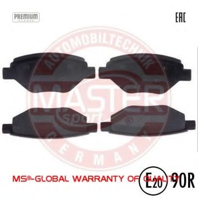 Тормозные колодки MASTER-SPORT 13046038212N-SET-MS