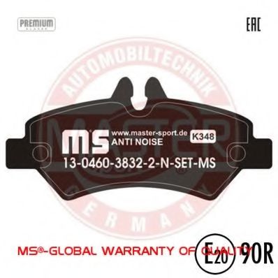 Тормозные колодки MASTER-SPORT 13046038322N-SET-MS
