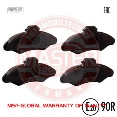 Тормозные колодки MASTER-SPORT 13046039352N-SET-MS