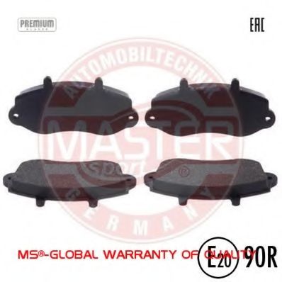 Тормозные колодки MASTER-SPORT 13046039462N-SET-MS